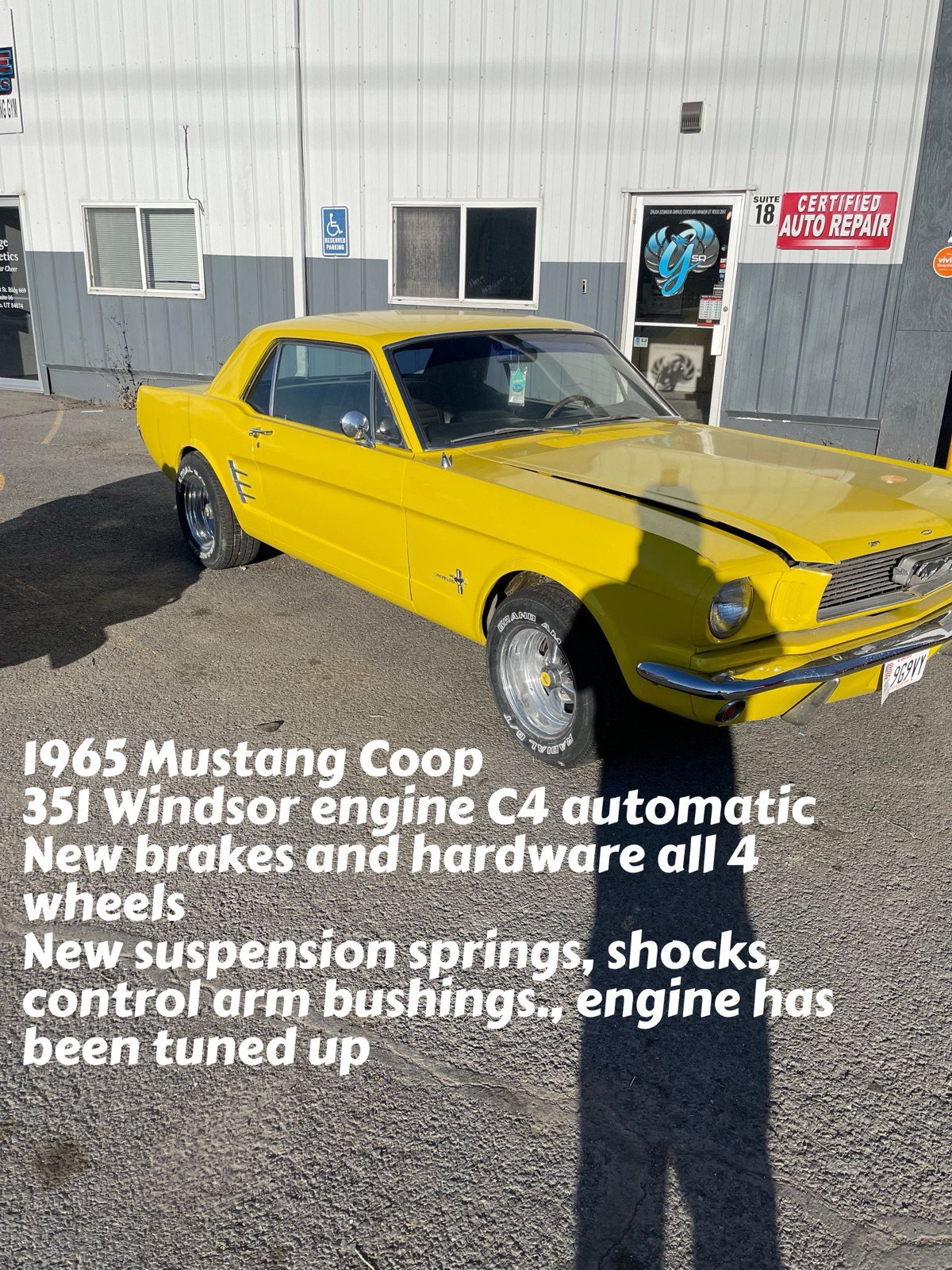 Classic Mustang restored by Gilley's Signature Restoration in Tooele, Utah
